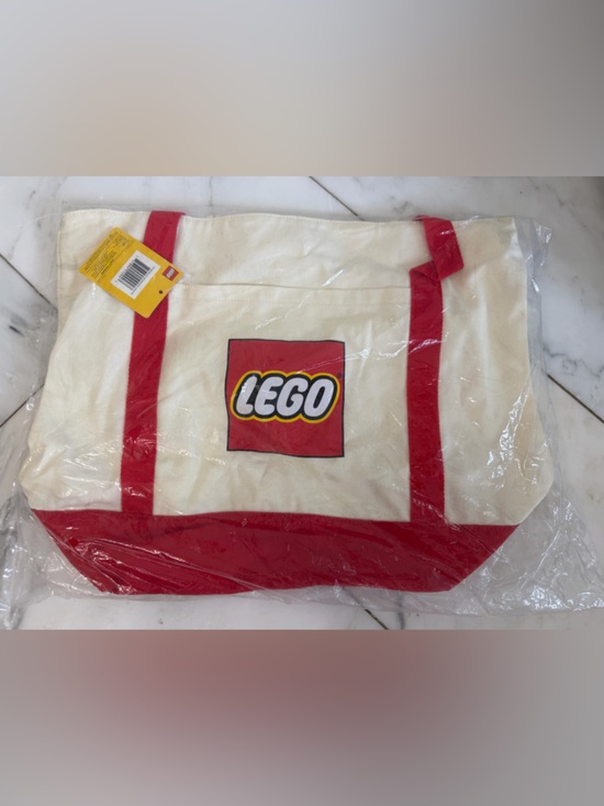 Lego Handbags - New in Bag Lego branded cream and red tote bag